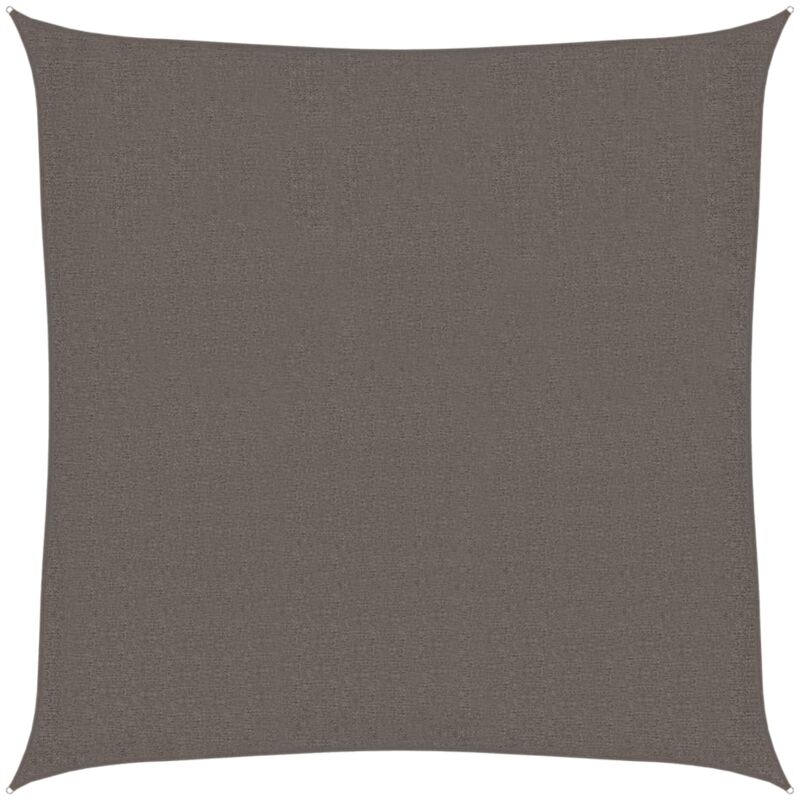 foto del prodotto vela ombreggiante 160 g m2 antracite 2,5x2,5 m hdpe