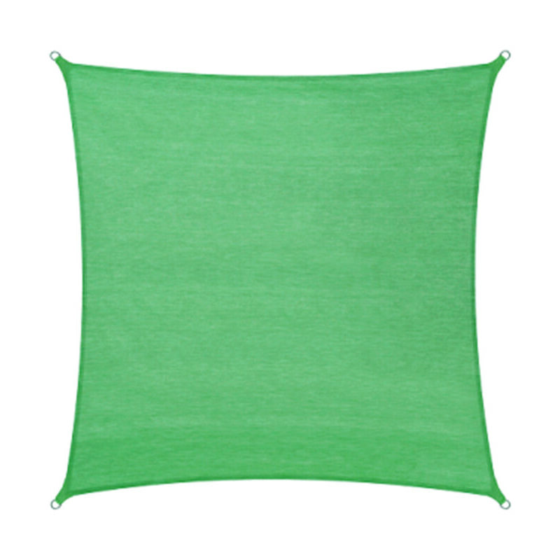 foto del prodotto vela ombreggiante hdpe quadra verde mt.3,6x3,6