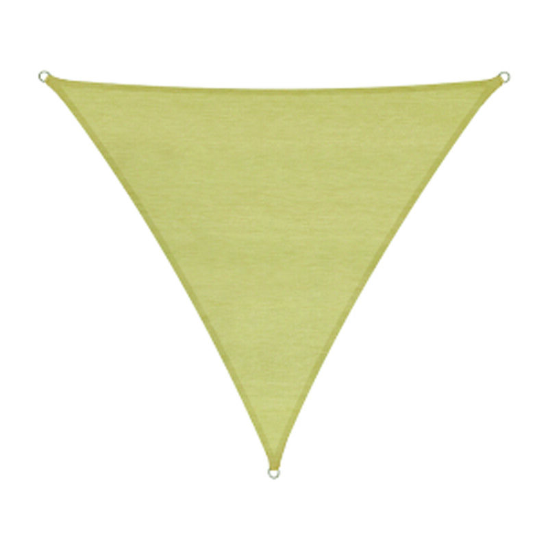 foto del prodotto vela ombreggiante hdpe triangolare beige mt.3x3x3