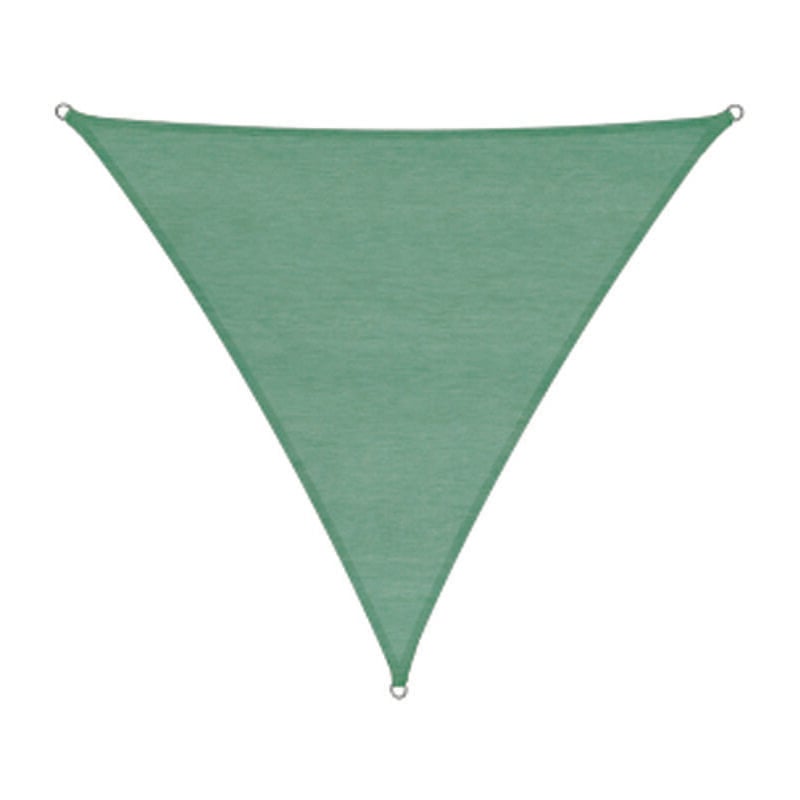 foto del prodotto vela ombreggiante hdpe triangolare verde mt.3,6x3,6x3,6