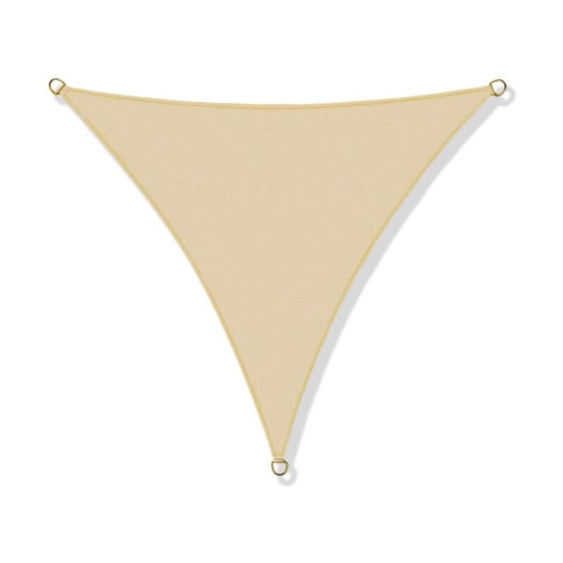 foto del prodotto vela ombreggiante in codura impermeabile 3x3x3m beige