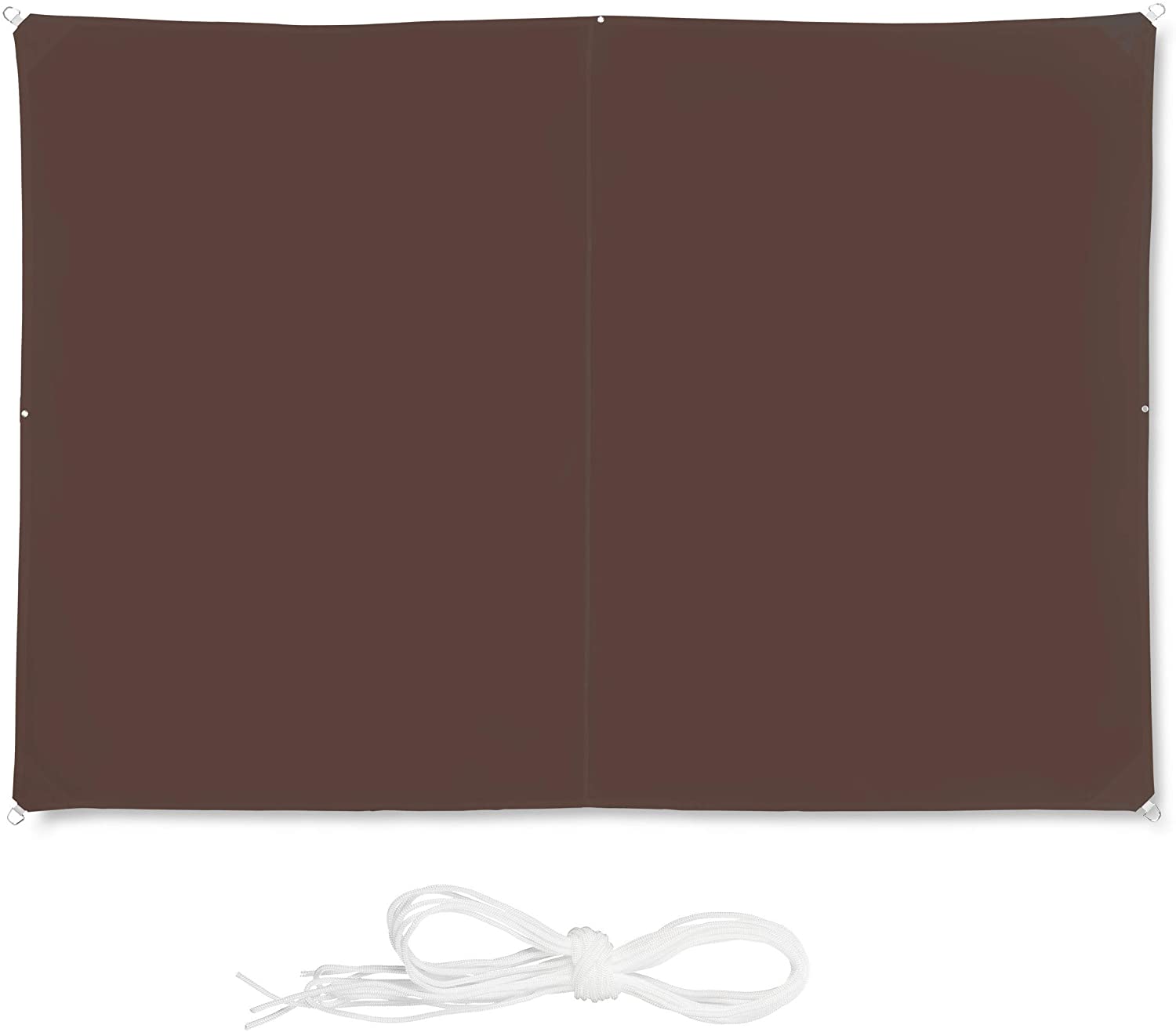 immagine 0 del prodotto vela ombreggiante rettangolare 2 x 3 m marrone 13 0002932