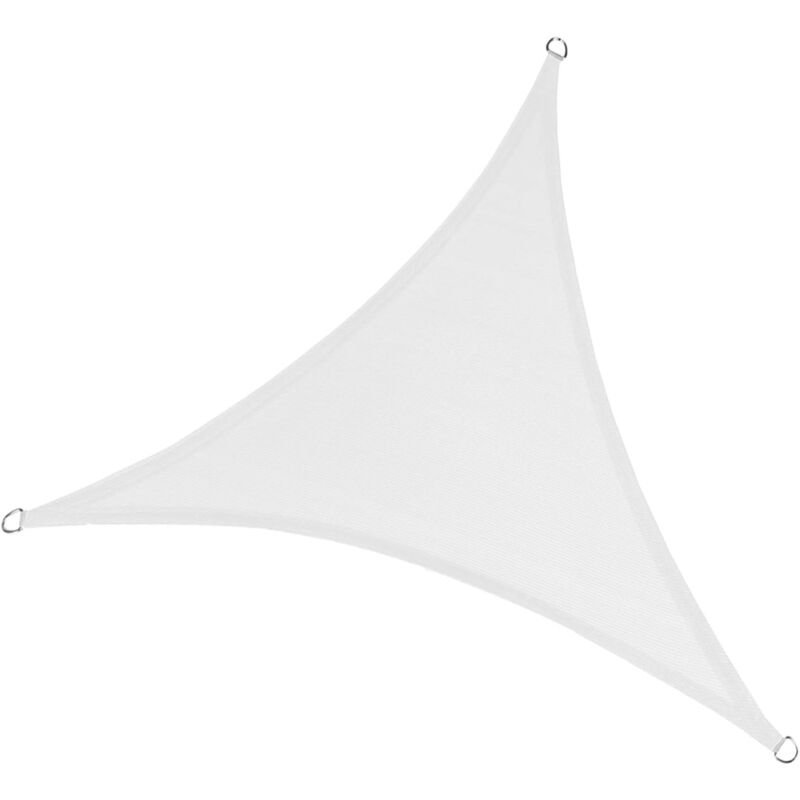 foto del prodotto vela ombreggiante triangolare 3x3x3m, resistente ai raggi uv e traspirante, adatta per terrazze ombreggianti, adatta per attivit in giardino e