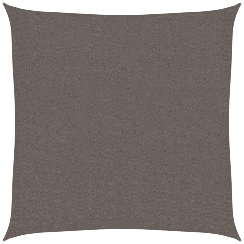 foto del prodotto vela parasole 160 g m antracite 2,5x2,5 m in hdpe cod mxl 66521