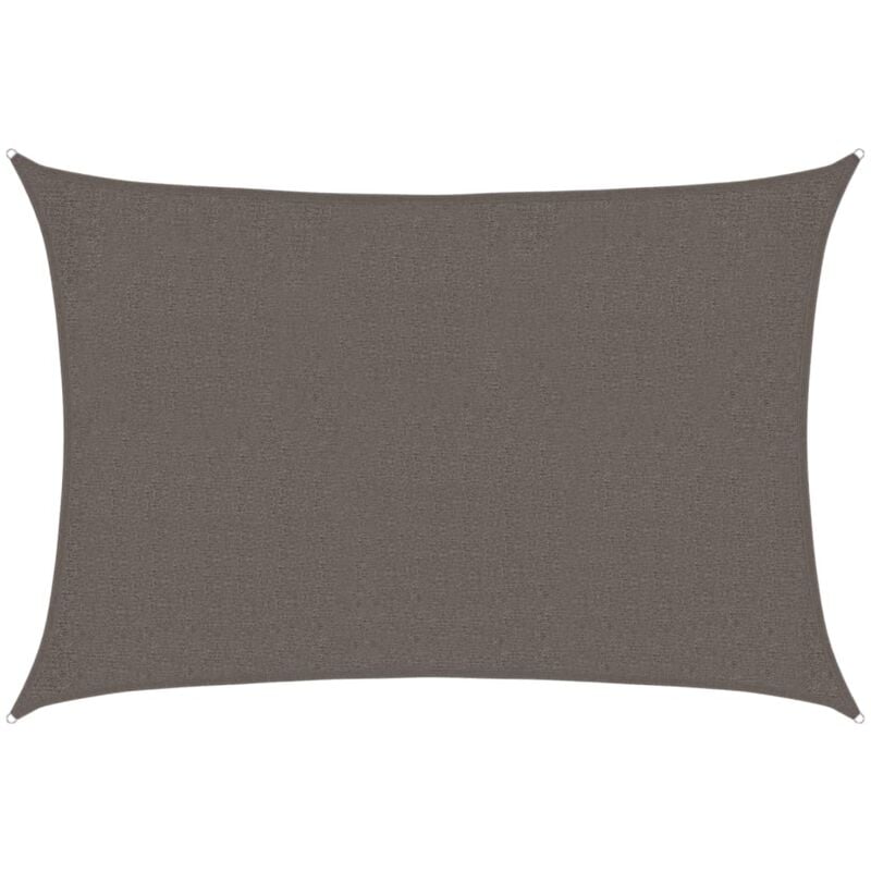 foto del prodotto vela parasole 160 g m antracite 2x2,5 m in hdpe vidaxl