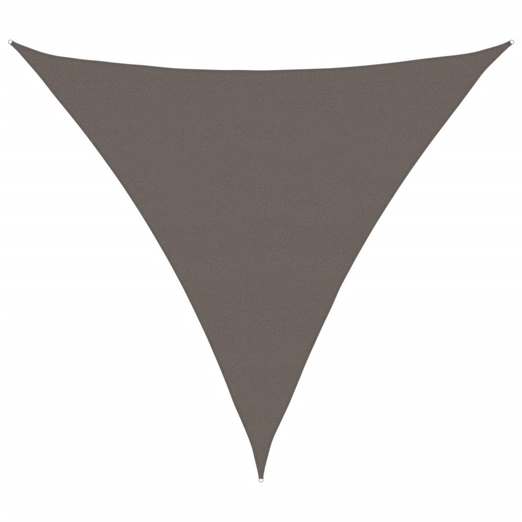 foto del prodotto vela parasole 160 g m antracite 6x6x6 m in hdpe cod mxl 21858