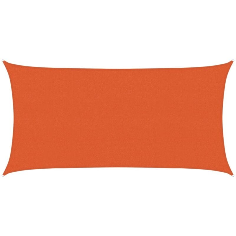 foto del prodotto vela parasole 160 g m arancione 2x3,5 m in hdpe vidaxl