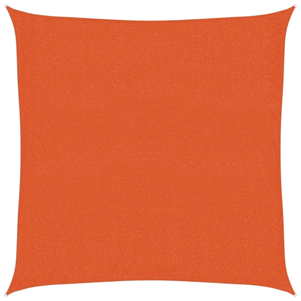 foto del prodotto vela parasole 160 g m arancione 3x3 m in hdpe cod mxl 21911