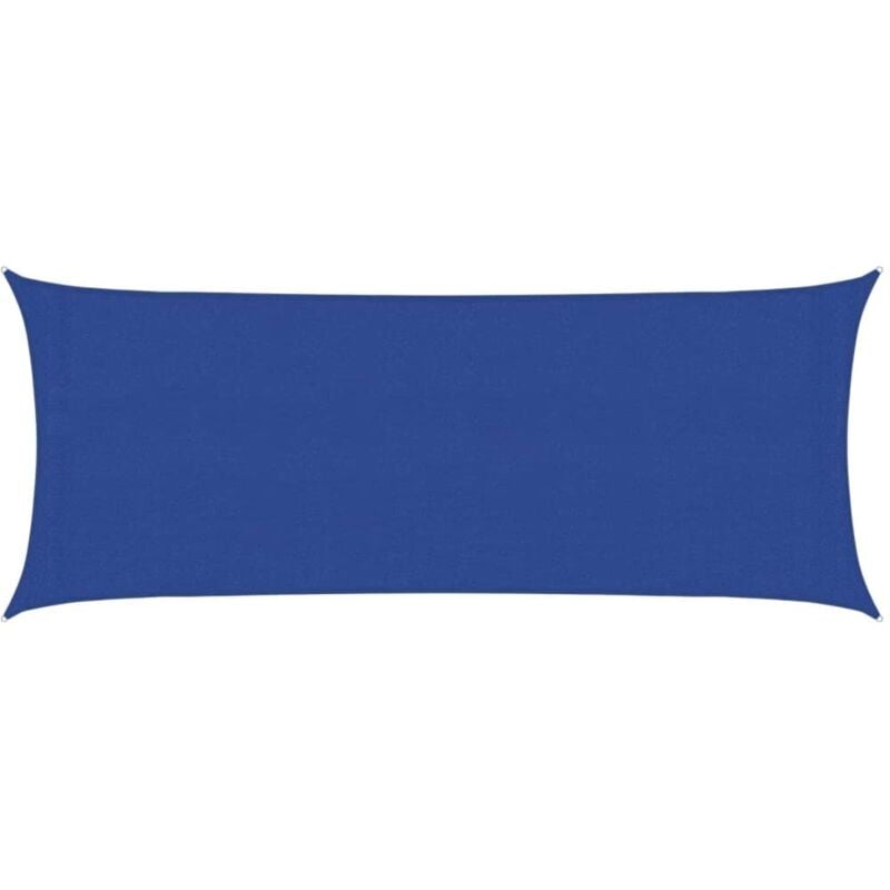 foto del prodotto vela parasole 160 g/m² blu 2x4,5 m in hdpe vidaxl