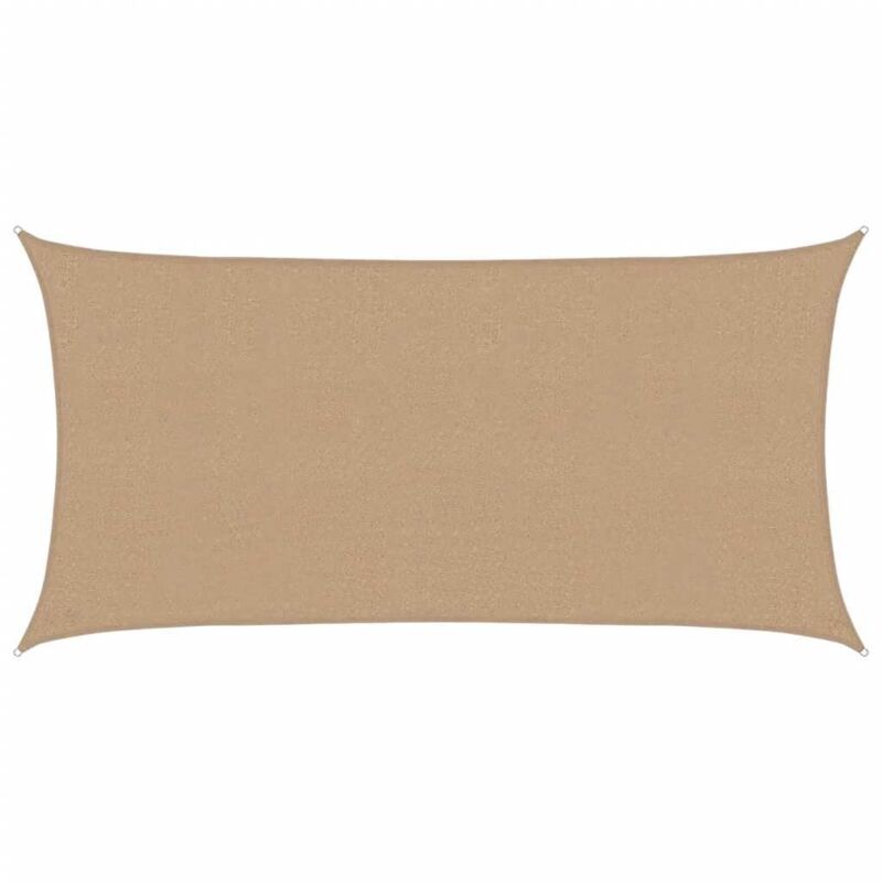 foto del prodotto vela parasole 160 g m grigio talpa 2x3,5 m in hdpe vidaxl