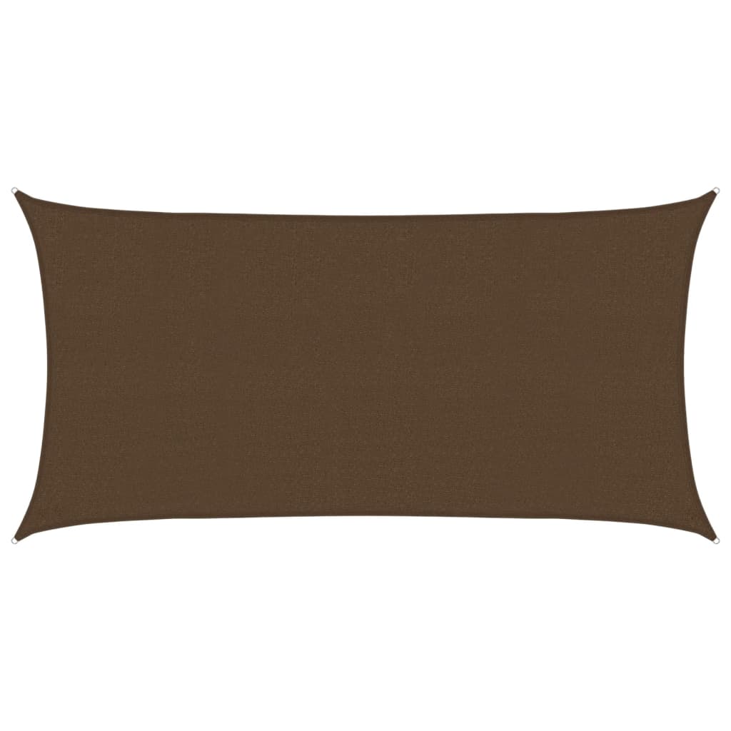 foto del prodotto vela parasole 160 g m marrone 2x4 m in hdpe cod mxl 15247