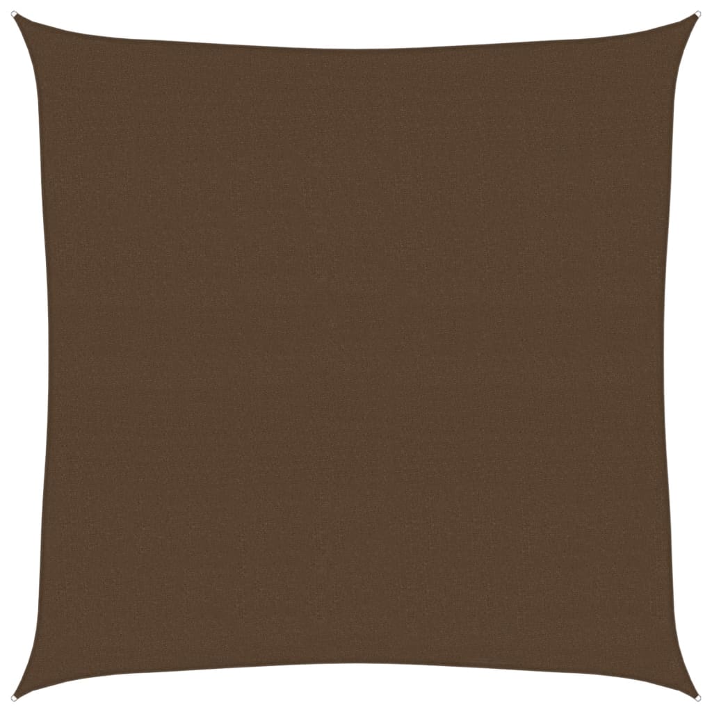 foto del prodotto vela parasole 160 g m marrone 4,5x4,5 m in hdpe
