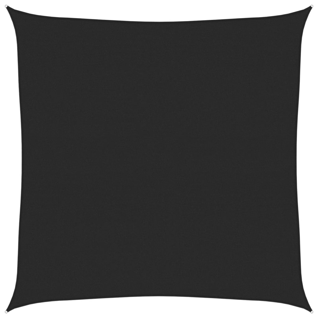 foto del prodotto vela parasole 160 g m nera 7x7 m in hdpe cod mxl 20441