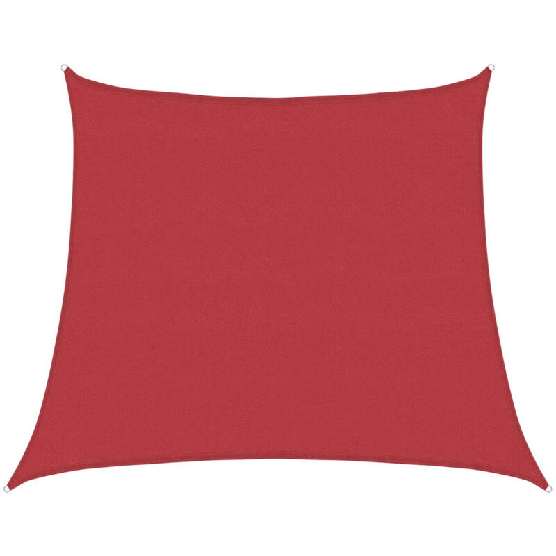 foto del prodotto vela parasole 160 g m rossa 4 5x4 m in hdpe vidaxl