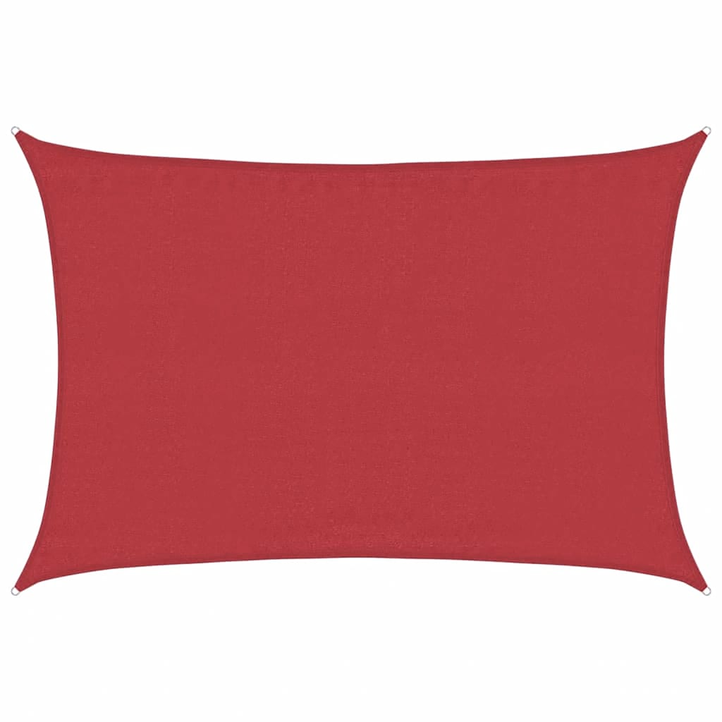 foto del prodotto vela parasole 160 g m rosso 5x7 m in hdpe cod mxl 21356