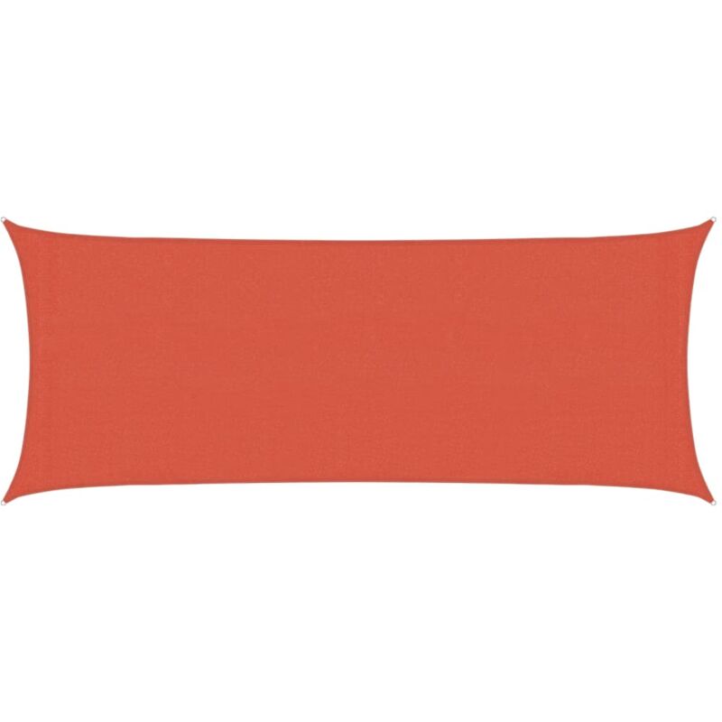 foto del prodotto vela parasole 160 g m terracotta 2x5 m in hdpe vidaxl