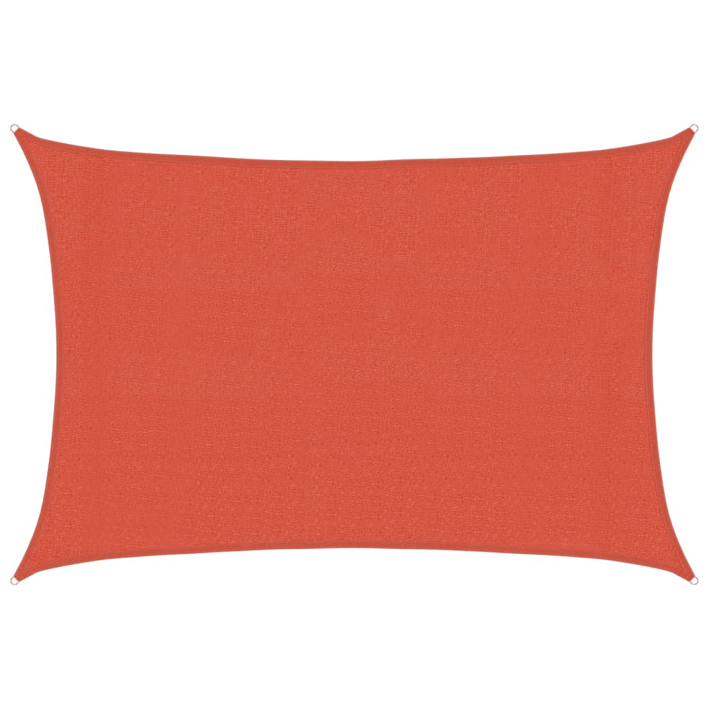 foto del prodotto vela parasole 160 g m terracotta 3x4 m in hdpe cod mxl 21334