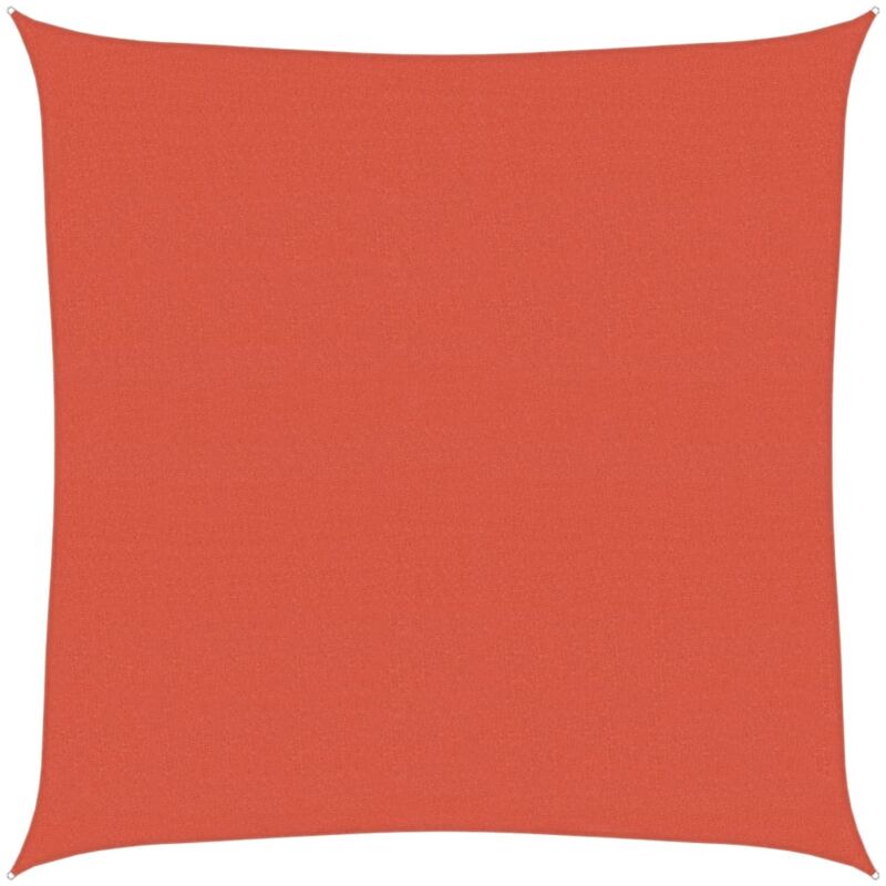 foto del prodotto vela parasole 160 g m terracotta 7x7 m in hdpe vidaxl