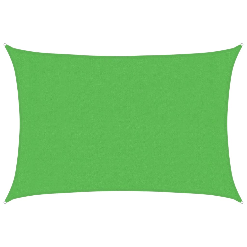 foto del prodotto vela parasole 160 g m verde chiaro 3x4,5 m in hdpe