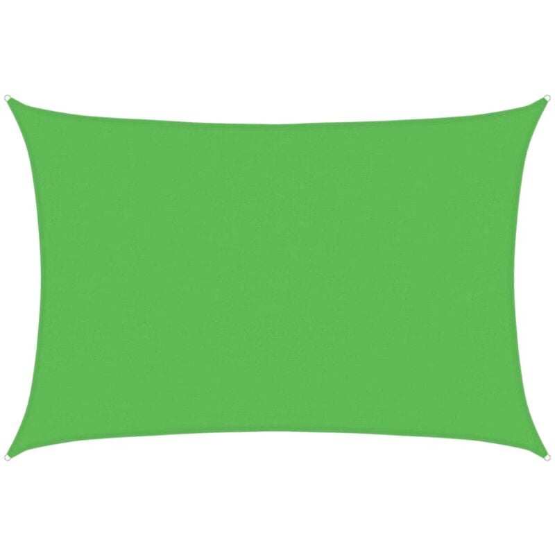 foto del prodotto vela parasole 160 g/m verde chiaro 4x5 m in hdpe vidaxl