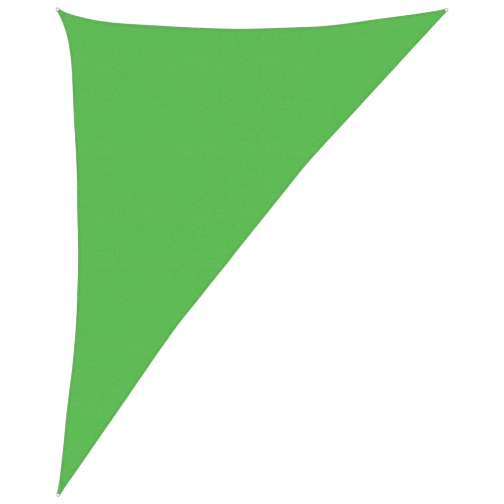 foto del prodotto vela parasole 160 g m verde chiaro 4x5x6,8 m in hdpe