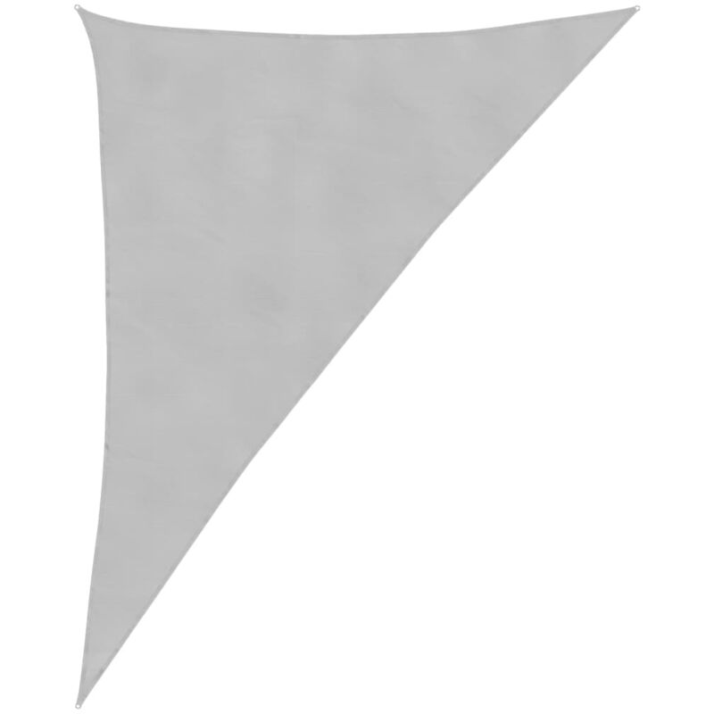 foto del prodotto vela parasole grigio chiaro 4x5x6,4 m 100 poliestere oxford vidaxl