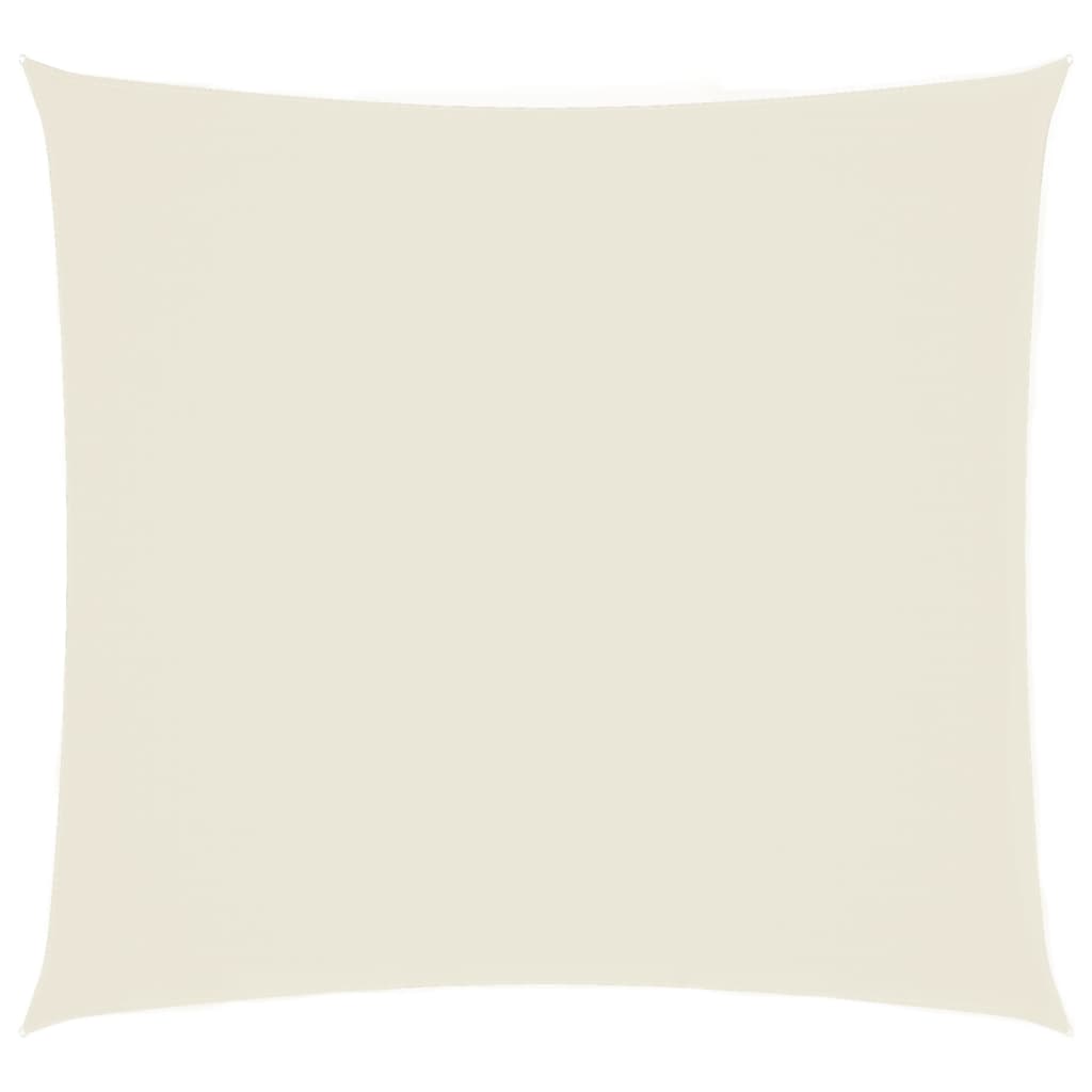 foto del prodotto vela parasole in tela oxford quadrata 2,5x2,5 m crema