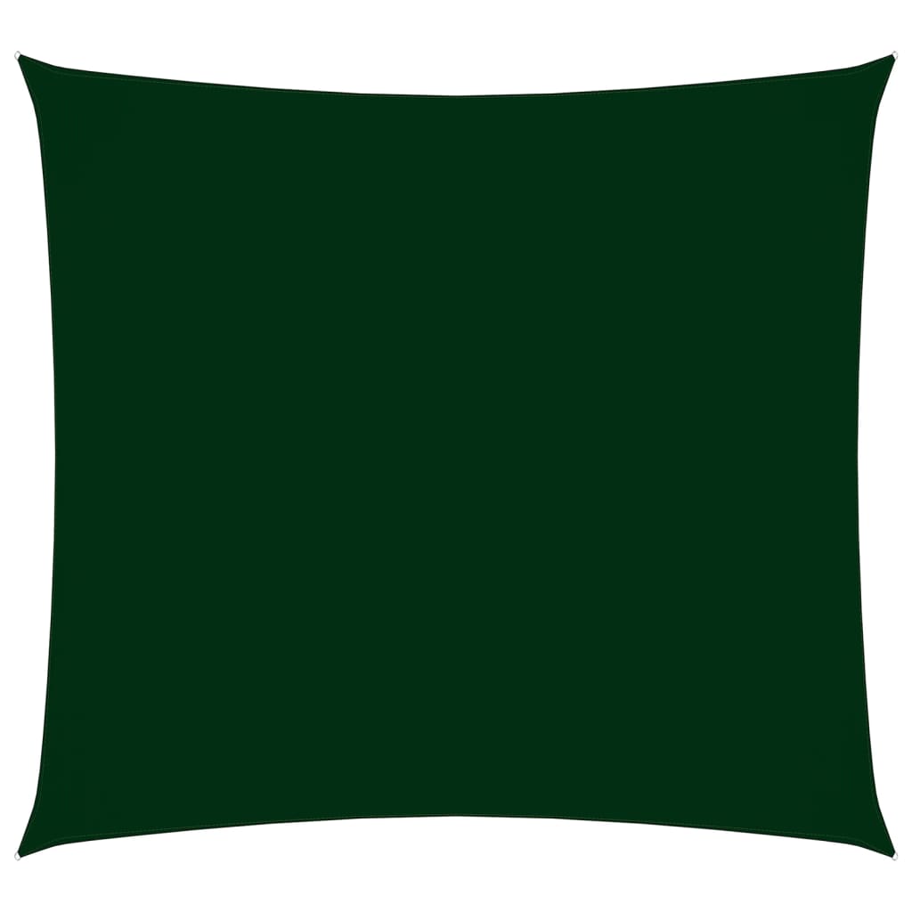 foto del prodotto vela parasole in tessuto oxford quadrato 3,6 x 3,6 m verde scuro 02 0009482