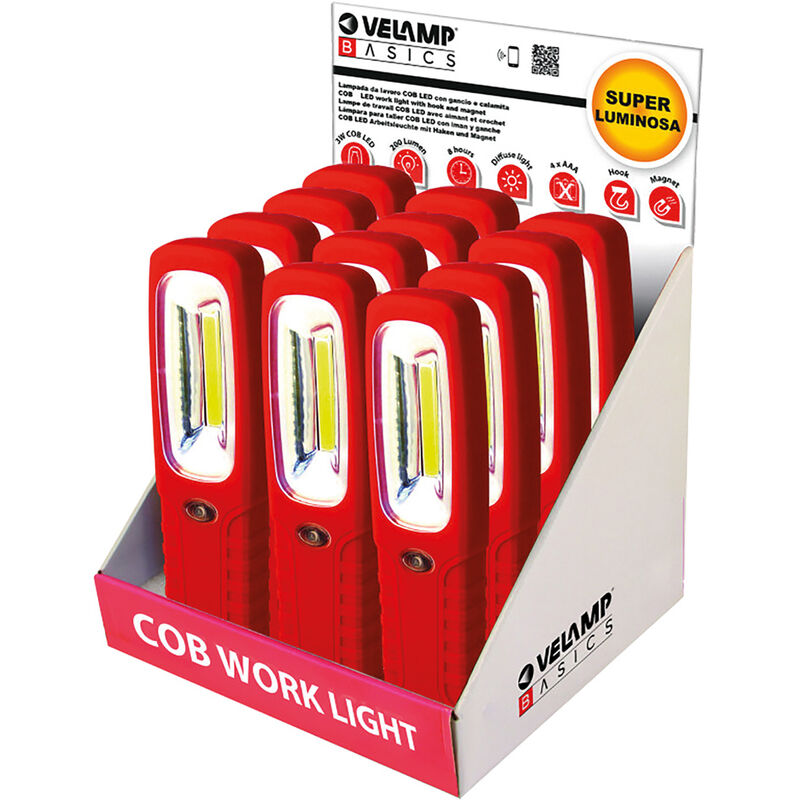 foto del prodotto velamp espositore lampada da lavoro a led 3 watt