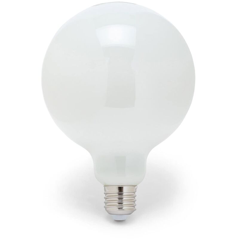 foto del prodotto velamp lampadina led a filamento diffusore opal forma a globo g125 attacco a vite grande e27 potenza 18w equivalenti 150w luminosit 
