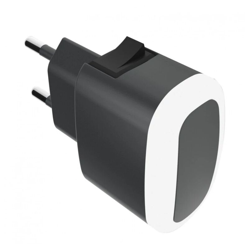foto del prodotto velamp punto luce led con interruttore on off, nero