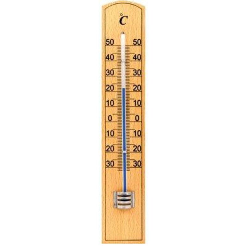 foto del prodotto velamp termometro therm30 legno 30 50 c cm 3,4x20,0 4 pezzi