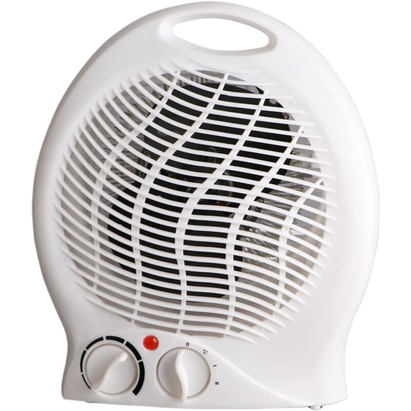 foto del prodotto velamp termoventilatore fisso 2000w, 2 velocit , bianco
