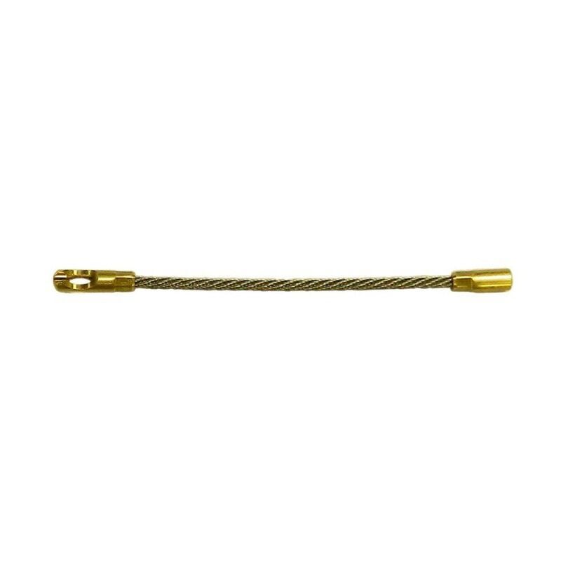 foto del prodotto velamp testa flessibile in acciaio inox, per sonde tiracavi 3 4 5mm, filettatura m4 asm02