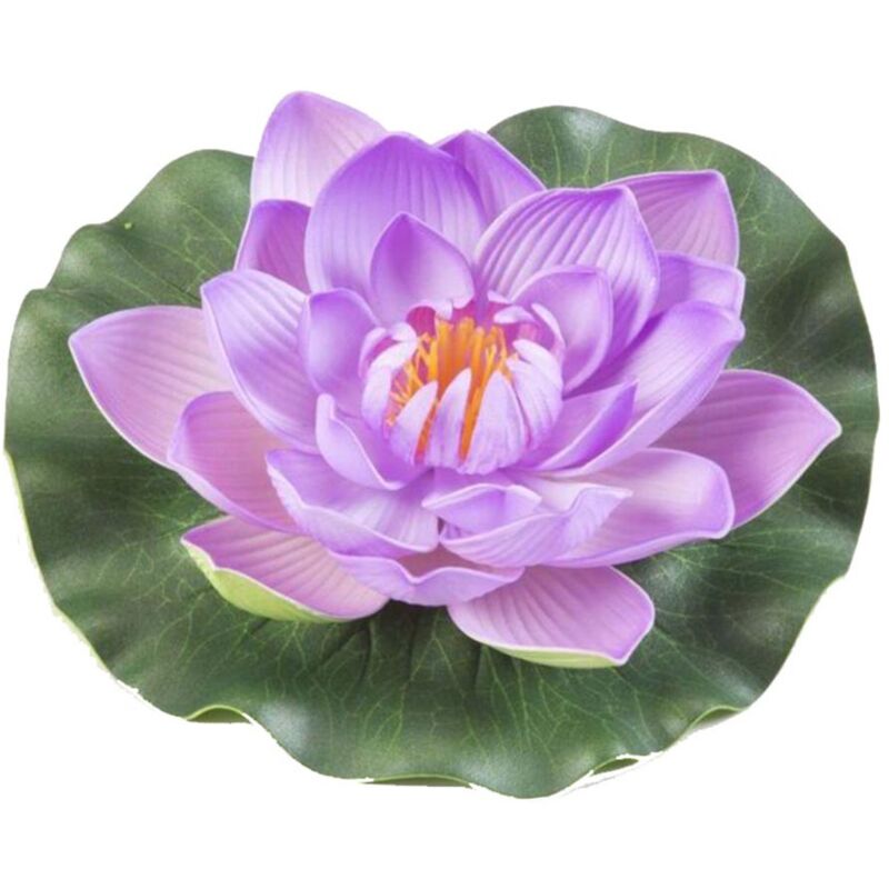 foto del prodotto velda floating lotus foam pink 20cm decorazione sintetica galleggiante per laghetti