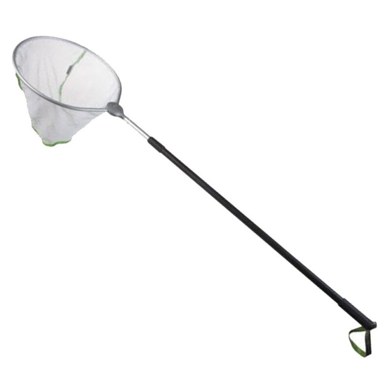 foto del prodotto velda pond net daphnia round 35cm retino circolare a maglia fine con manico telescopico fino a 1,8m