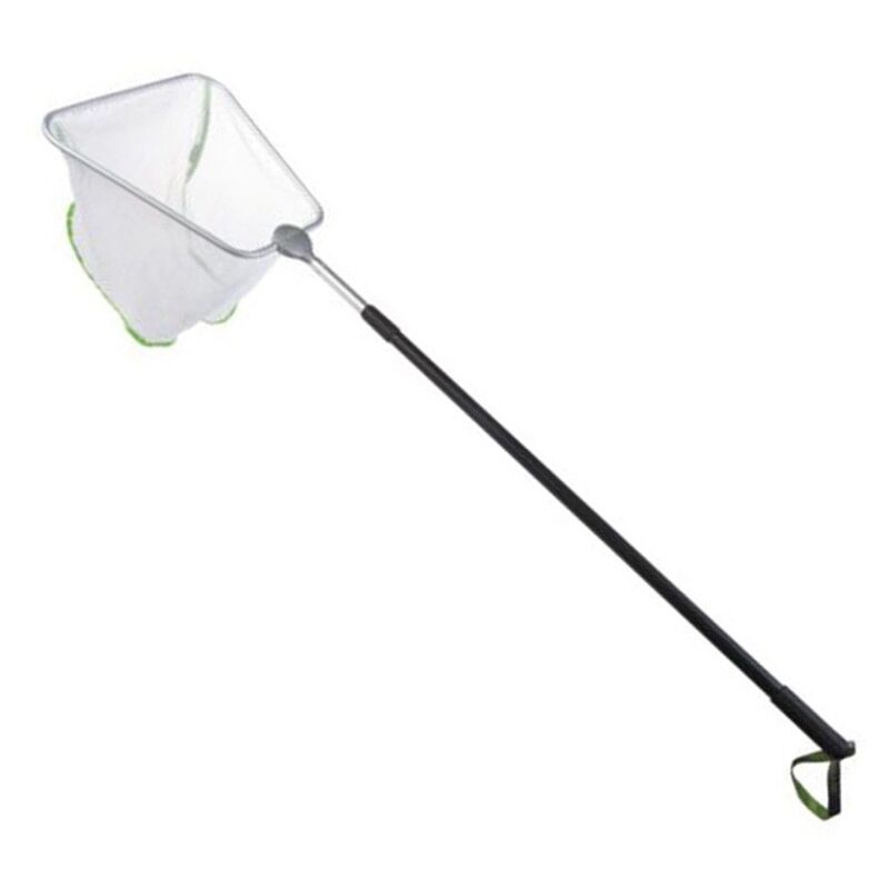 foto del prodotto velda pond net daphnia square 35cm retino quadrato a maglia fine con manico telescopico fino a 1,8m