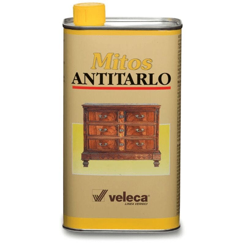foto del prodotto veleca trattamento antitarlo legno interno esterno mobili 2,5lt mitos