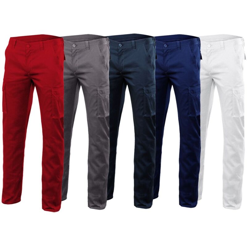 foto del prodotto velilla pantaloni da lavoro 103002s 52 eu rosso