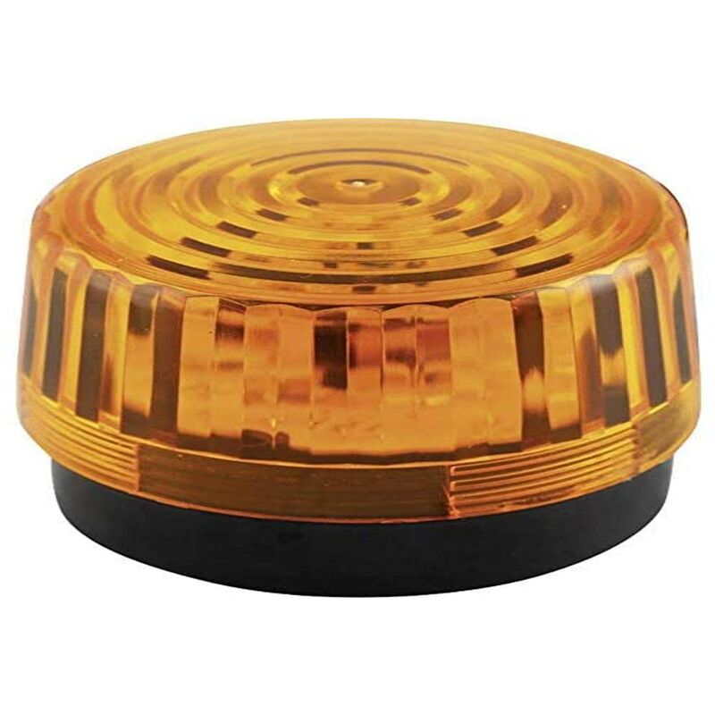 immagine 0 del prodotto velleman lampeggiante a led ambra, uso interno, 12 vdc, 15 led bianchi, ip20, abs acrilico