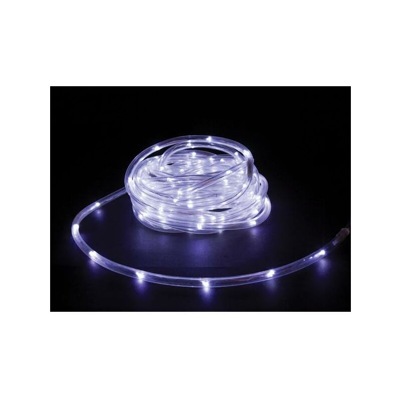 foto del prodotto velleman microlight led 6 m 120 lampade bianche filo trasparente 12v