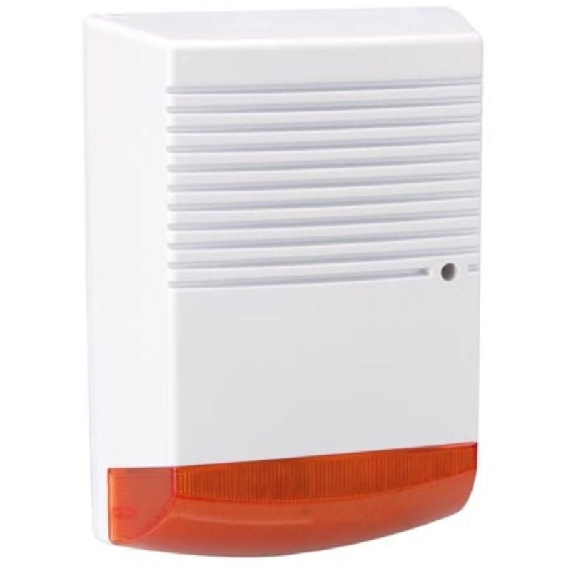 foto del prodotto velleman sirena d allarme finta con led rosso lampeggiante