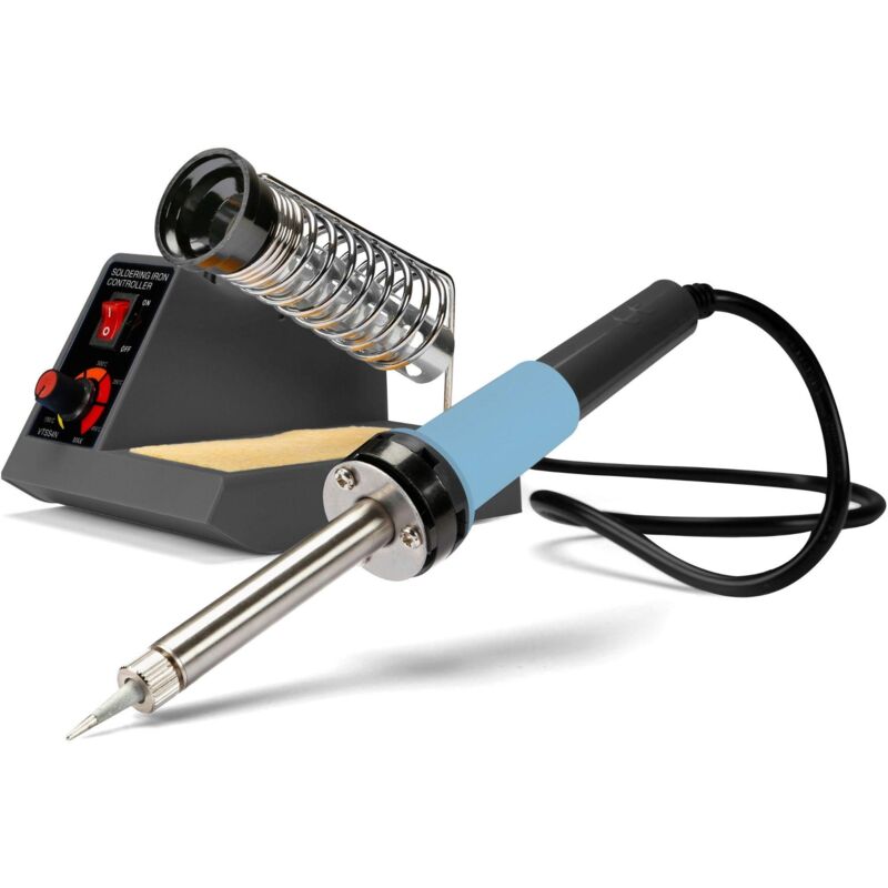 foto del prodotto velleman stazione saldante 40 48 w con temperatura regolabile 100 450 c 