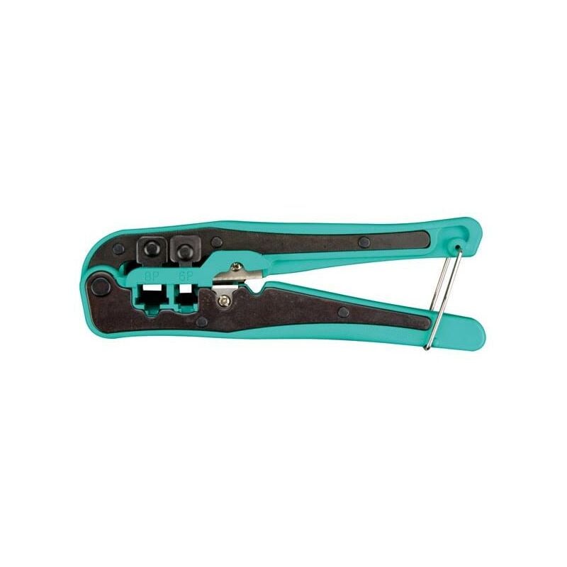 foto del prodotto velleman utensile per crimpare e taglio per connettori modulari 4p2c, 4p4c rj10 , 6p4c rj11 , 6p6c rj12 , 8p8c rj45 