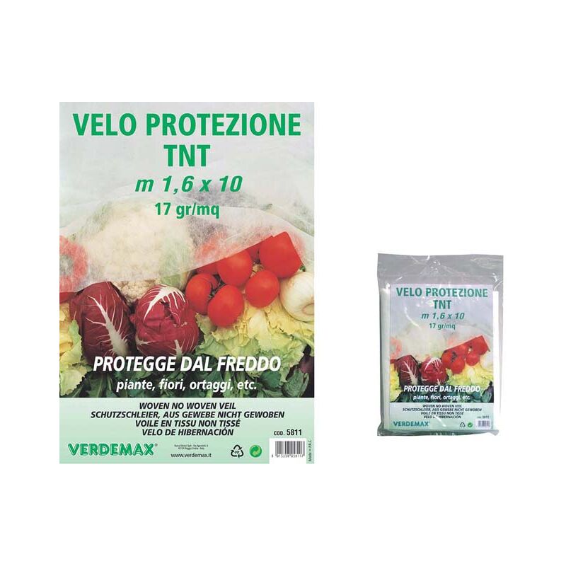 foto del prodotto velo protezione in tnt 17 gr mq 1,6x10 m per ortaggi fiori verdemax