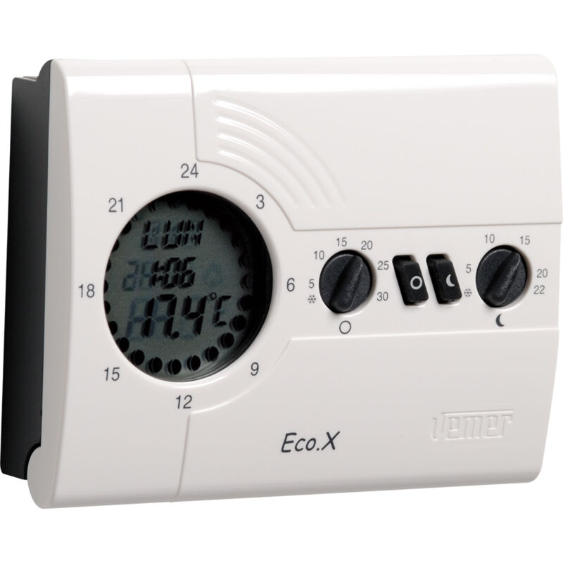 foto del prodotto vemer cronotermostato digitale a batteria programmazione giornaliera vn161600 eco.x d