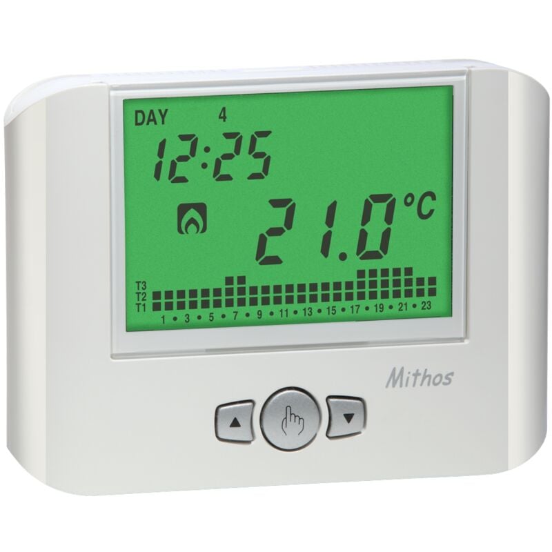 foto del prodotto vemer cronotermostato digitale da parete programmazione settimanale alimentazione 230v ve766800 mithos