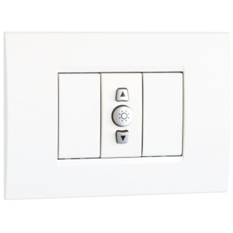 foto del prodotto vemer dimmer da incasso per serie civili 1 modulo bianco ve772200