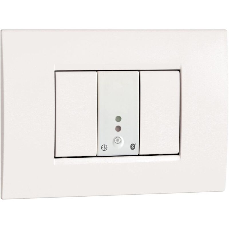 foto del prodotto vemer mini time bianco interruttore orario astronomico da incasso ve798200