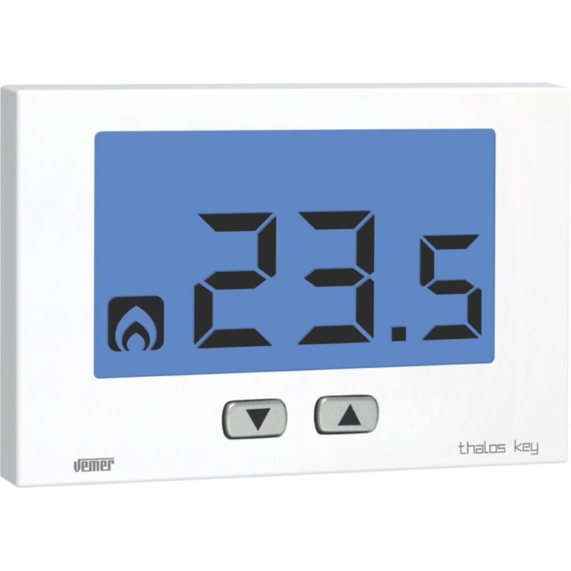 foto del prodotto vemer termostato digitale da parete alimentazione 230v ve720900 thalos key